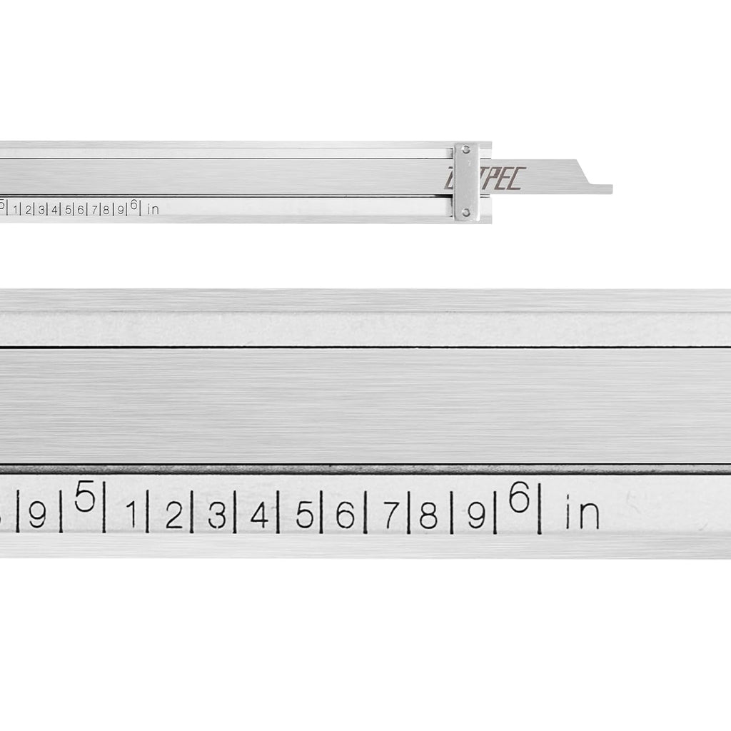 6 inch Dial Caliper, 0.001" Resolution | 0-6 inch Range, Stainless Steel,Shock-Proof Precision Vernier, Hard Carrying Case, For Machinists & DIY