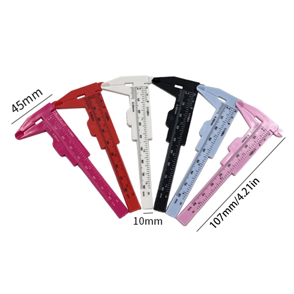 Easy Slide Calipers with Clear Double Scale Marking 0.1mm Resolution Verniers Calipers Tool for Accurate Reading