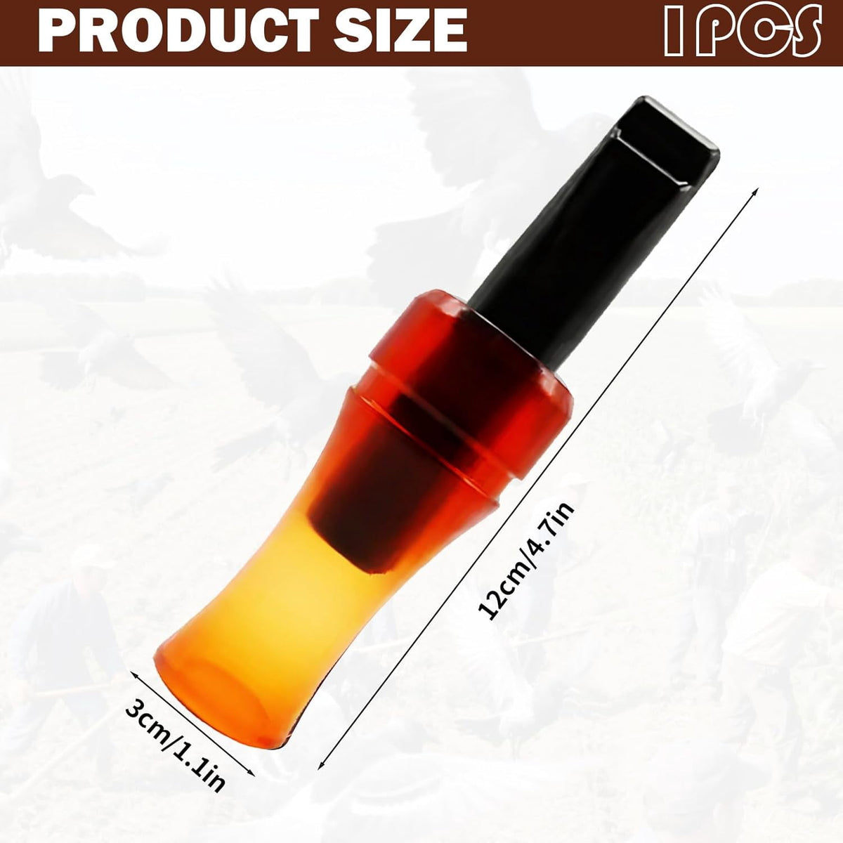 Crow Call,Whistle,Raven Portable Crow Luring Whistle, Decoying Imitation Hunting Whistles,Crow Whistle,for Outdoor, Beginners