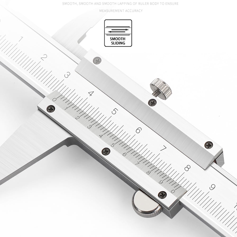 Lzvxtym Dial Caliper,Lzvxtym 6" 150mm Stainless Steel Vernier Caliper Micrometer Measuring Tool Gauge Ruler for DIY Measurement and Jewelry Making