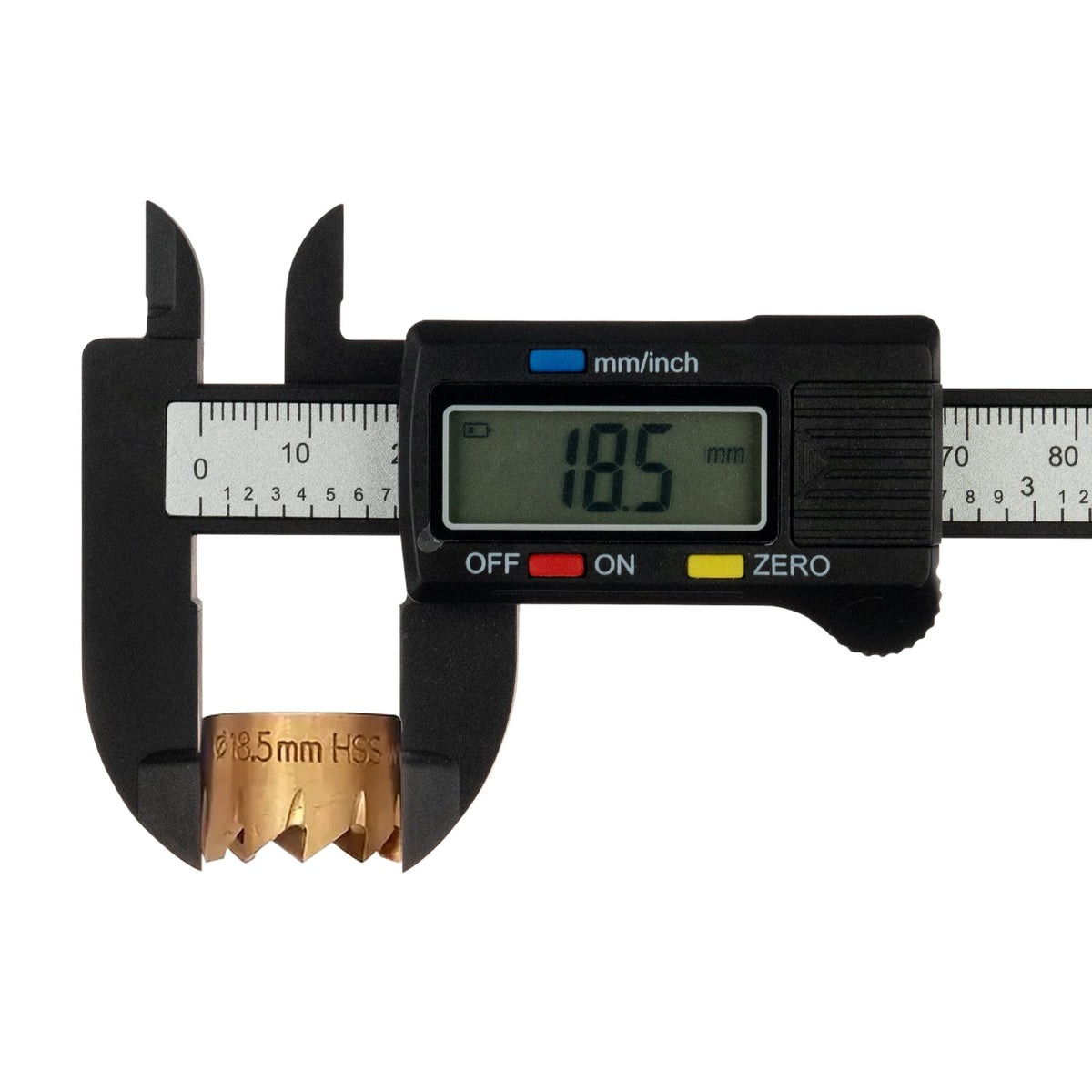 Digital Caliper,0-100mm Calipers Measuring Tool with LCD Screen,Inch and Millimeter Conversion,Electronic Micrometer Caliper for Household/Measurment(Black)