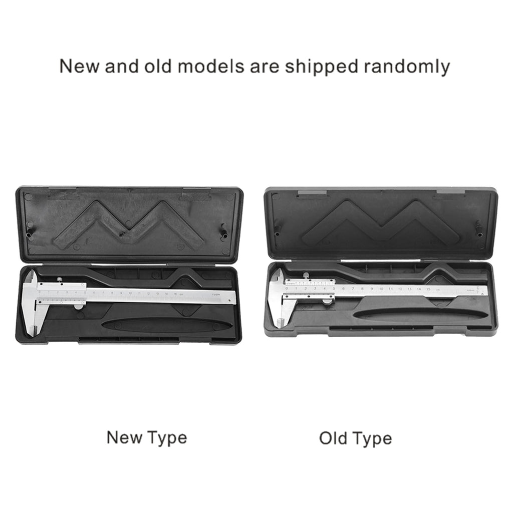 M Buder High Accuracy Carbon Steel Metal Vernier Caliper Micrometer Gauge Measuring Tool, 0-150 mm / 0-6 inches