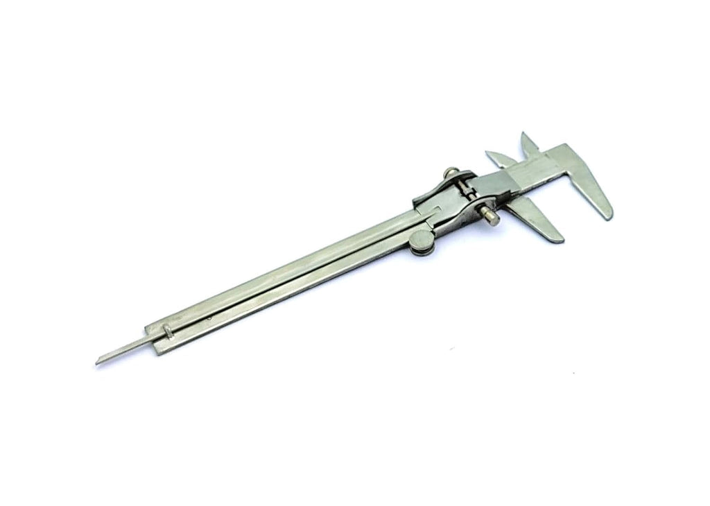 Non Digital Vernier Caliper Metric -Imperial Measuring System Tools (Non Steel Plated Body)