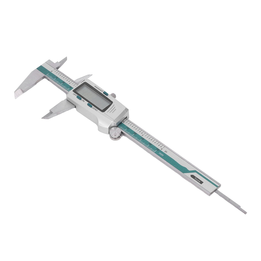 M Buder Digital Caliper 0-150mm / 0-6in High Precise LCD Display Stainless Steel Electronic Vernier Measuring Tool