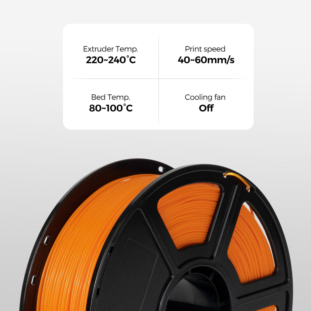 Flashforge ABS Pro Filament 1.75mm, 1KG/2.2lbs ABS Pro 3D Printer Filament, Black