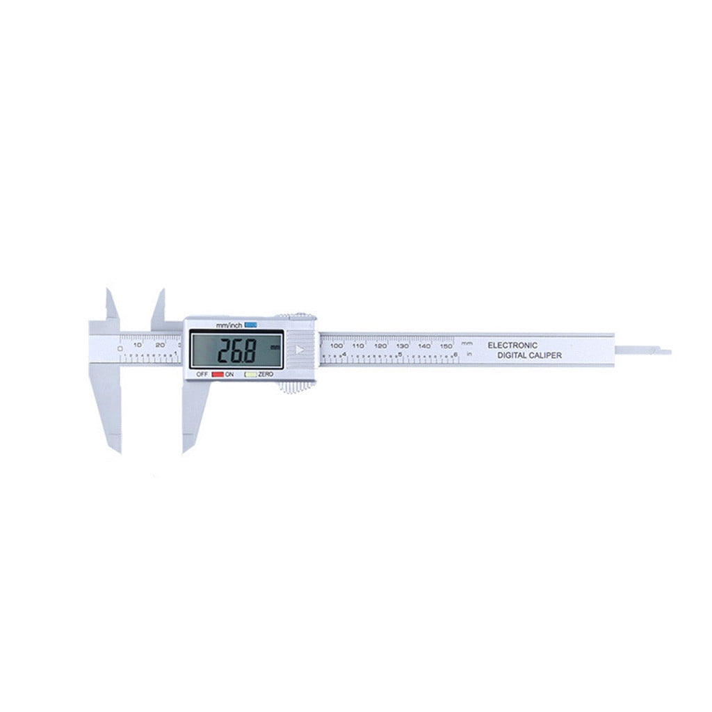 Measuring Tool 0-150mm Vernier Caliper 6 Inch Card Ruler LCD Electronic Carbon AltiTrackier Metier MicroTrackier Metier Gauges