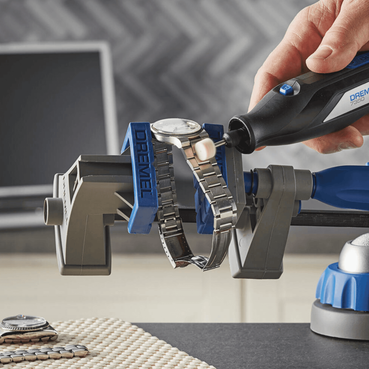 Dremel 754-WM Cleaning & Polishing Rotary Tool Accessory Starter Kit, 9 Pieces