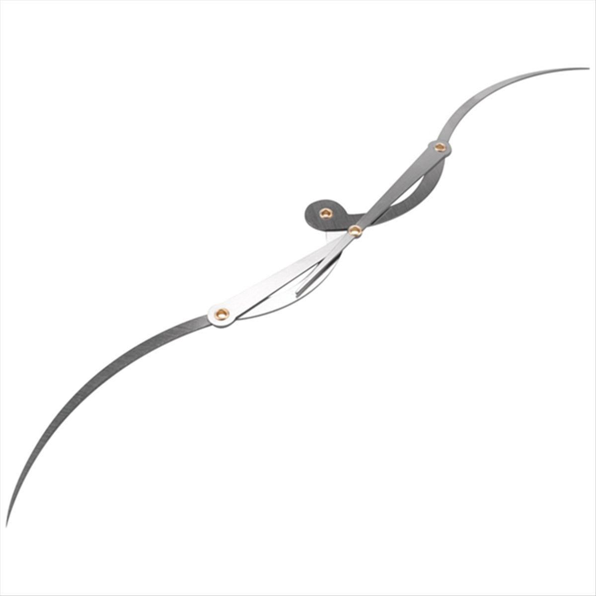 Mean Calipers Golden Ratio Calipers Stainless Steel Eyebrow Ruler 1:1.618 Measure Tool for Tattoo