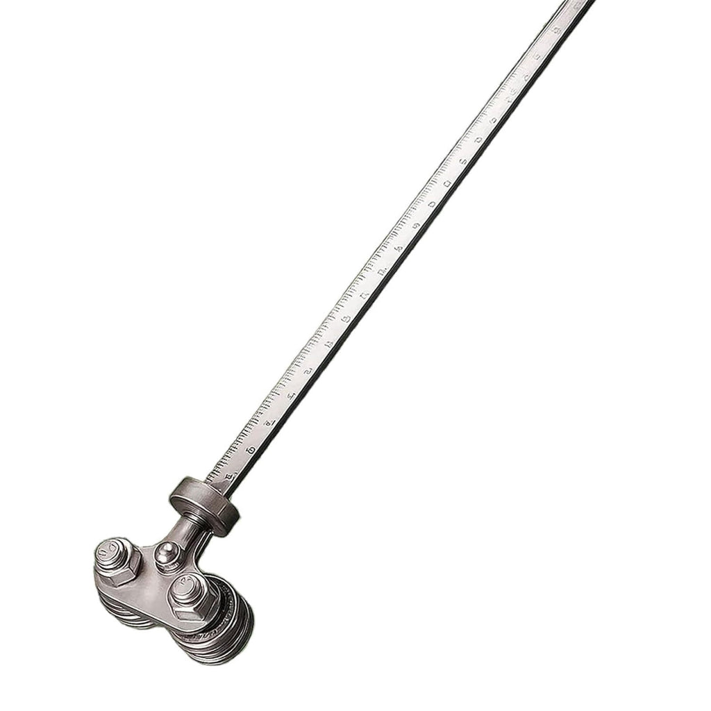 Stainless Steel Precision Positioning Calipers - 19.68in Measurement Tool & Cutting Guide for Circular Saws, Accurate Wood Cutting Helper, Durable Metal Material, Essential for DIY & Carpentry, B