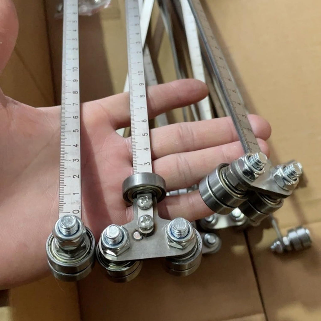 Positioning calipers for precise measurements&easy wood cutting,Circular saw guide,Precision Cutting Guide for Circular Saws,Adjustable Guide Rail, Stainless Steel Caliper Guide Rail