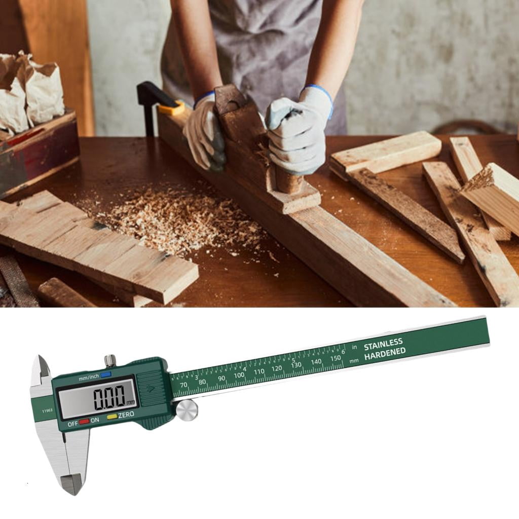 CEORPER Versatile Digital Calipers High Accuracy Digital Calipers Simple Use for Industrial Manufacturing & Woodworking Projects