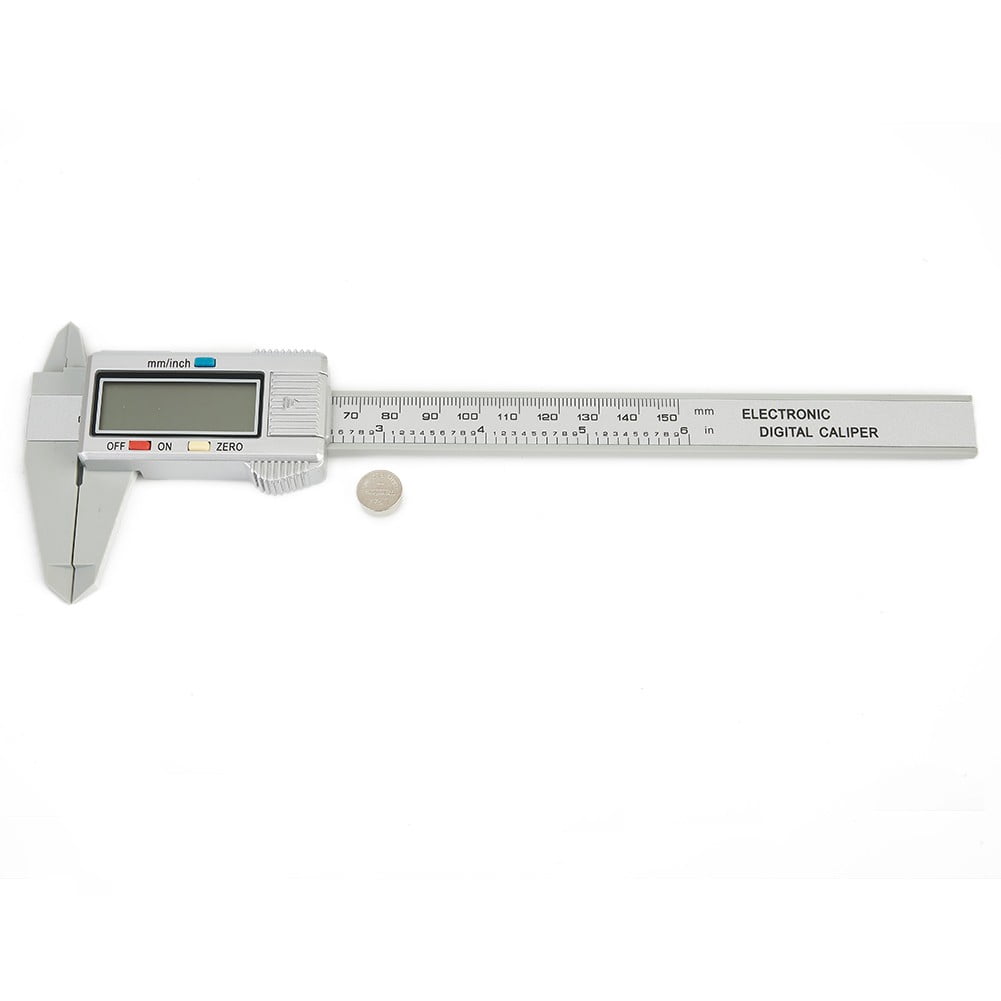 Digital Vernier Calipers 150Mm Lcd Electronic Carbon Fiber Meter Measuring Ruler