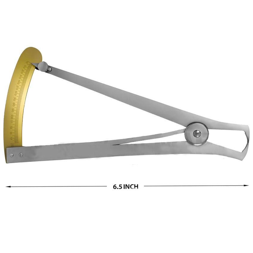 6.5" Spring Caliper Gauge for Jewelry – Bead & Metal Measuring Tool