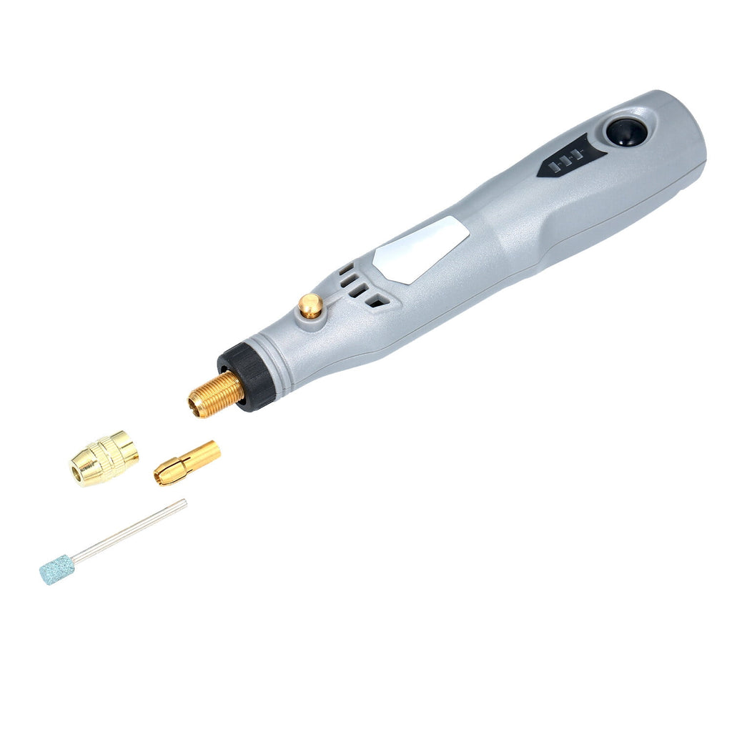 Htovila Multifunctional Handheld Electric Grinder Set 6000-15000rpm Rotary Tool Kit Rechargeable 3 in 1 Polisher Driller Grinder Pen Machine Kit