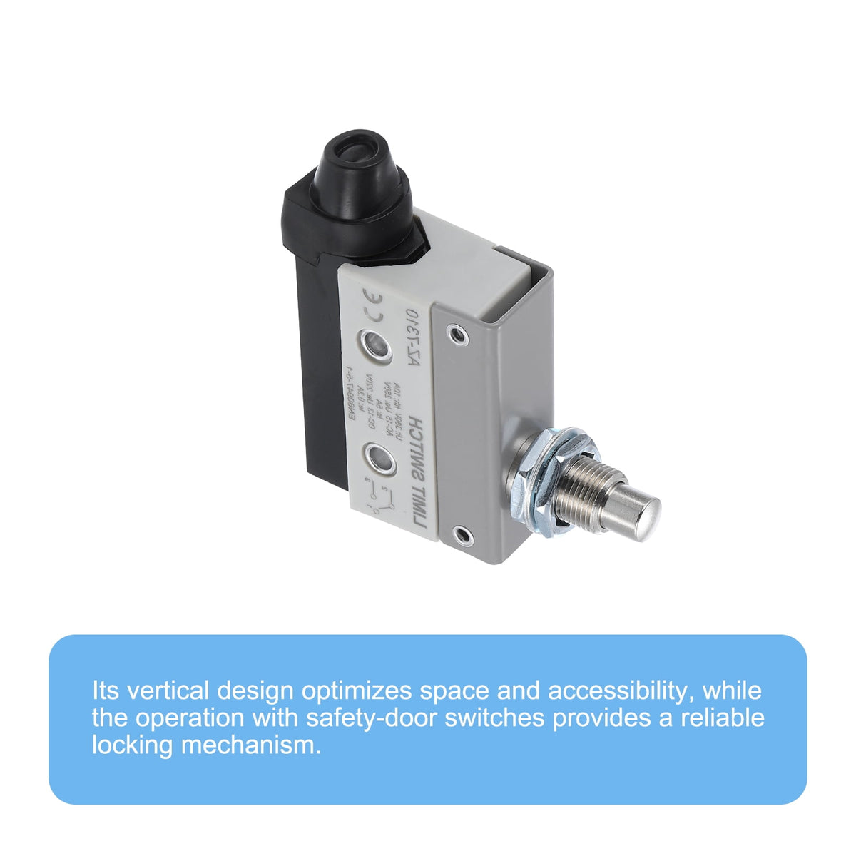 Limit Switch Push Plunger AZ-7310 Mount 1NC1NO 3D Printer Switch Metal Momentary Switch 2 Pcs