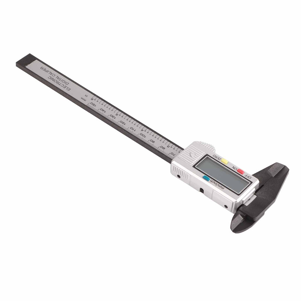 NFTIGB Vernier Caliper High Accuracy Measuring Tool for Elementary Middle School Experimental Teaching Equipment Digital Caliper Carbon Fiber Gauge 10 inches / 25.4 cm Length