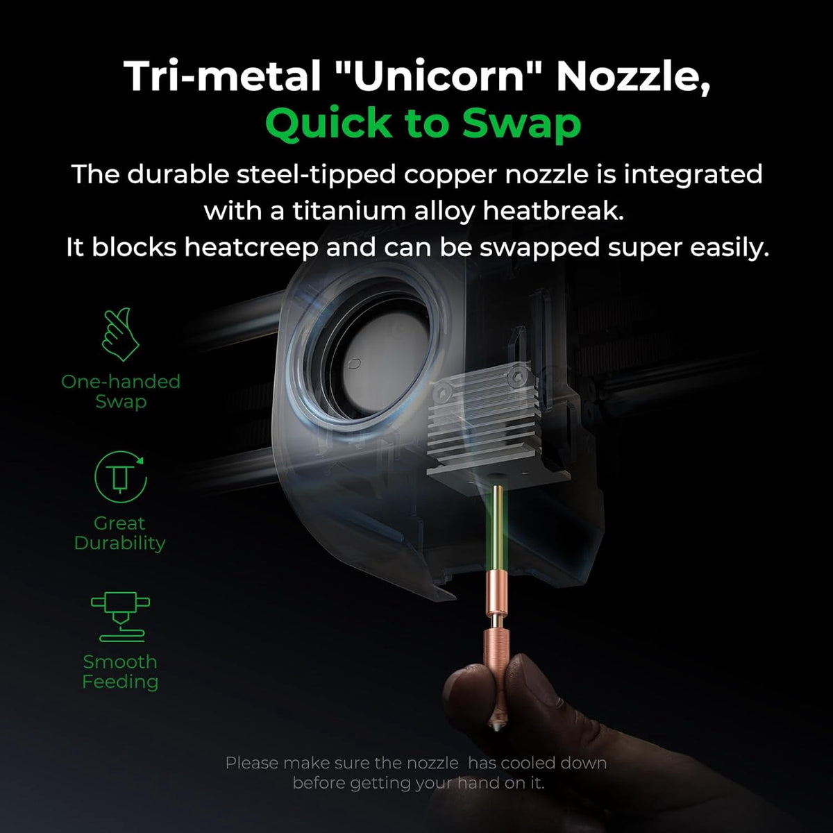 Creality K1C 3D Printer Unlock Multi-color Printing, 600mm/s Fast Printing Speed, AI Smart Camera, Auto Calibration for Leveling, Suitable for Carbon Fiber Printing Size 220*220*250mm