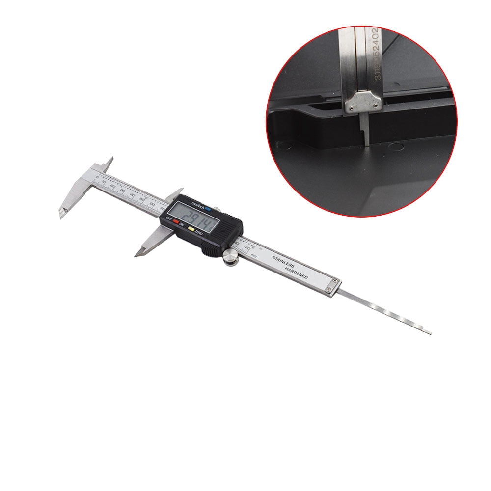 ALL-CARB 6 Inch (150mm) Dial Caliper Accuracy 0.001 Electronic Digital Vernier Caliper Micrometer Gauge
