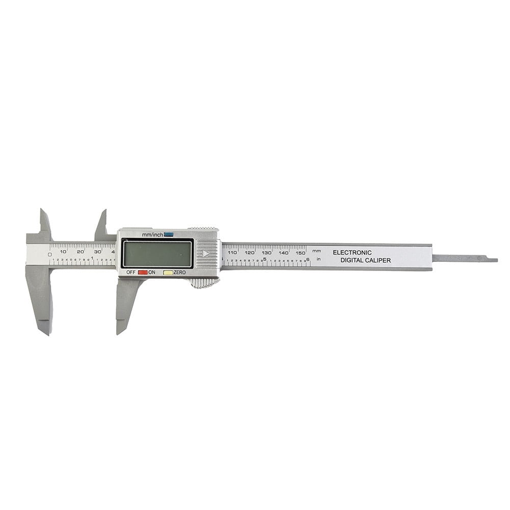 6inch LCD Digital Electronic Carbon Fiber Vernier Caliper Gauge Micrometer