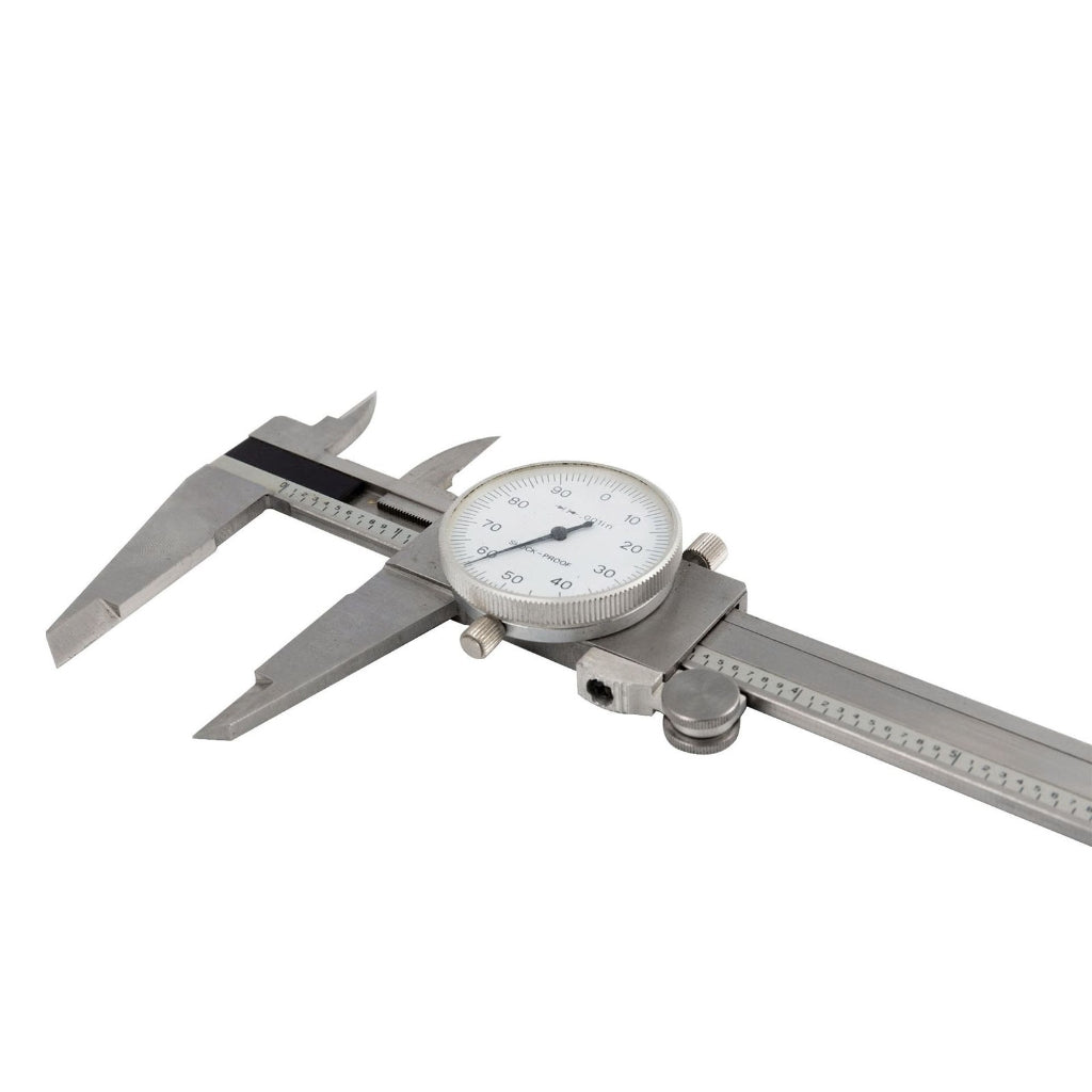 Vernier Caliper 8Inch Stainless Steel Precisions Caliper With Black Contrast Scale Professional Measuring Tool