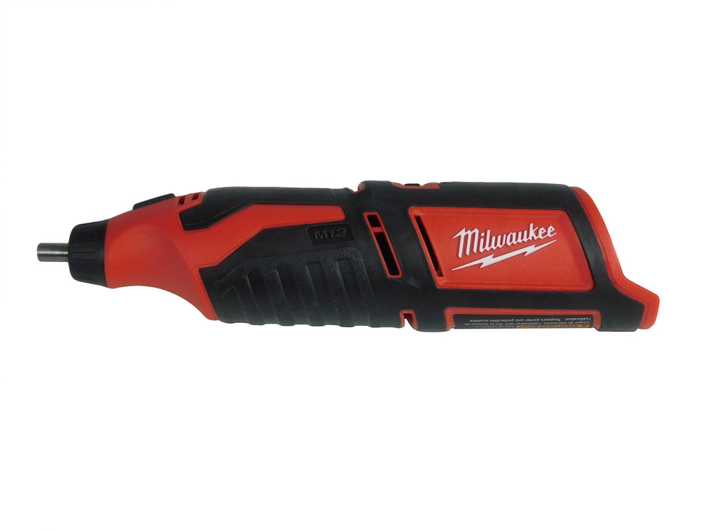 Milwaukee M12 Cordless Rotary Tool (2460-20) – 5,000–32,000 RPM, 1/8 in Collet, Compact Design, Tool Only