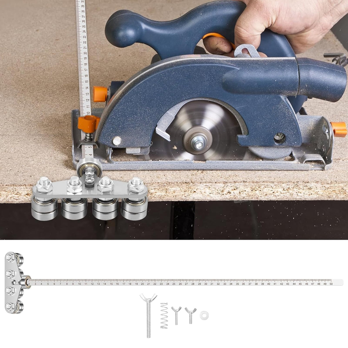 Caliper Measuring Tool 50 Inch Precision Stainless Steel Construction for Woodworking Metalworking Handyman Measurement Projects Gift for Diyers