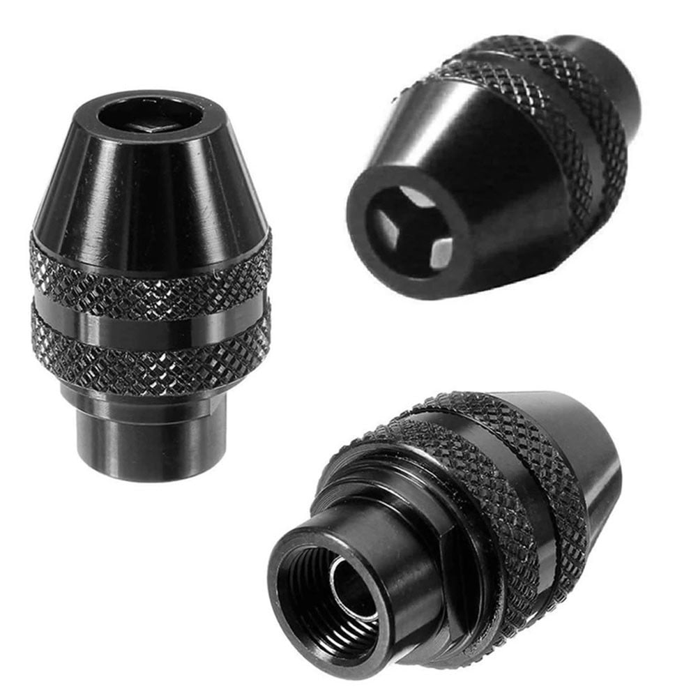 3pc Keyless Chuck Multi Quick Change Keyless Chuck Universasl Chuck Replacement For Dremel 4486 Rotary Tools 3000 4000 7700 8200