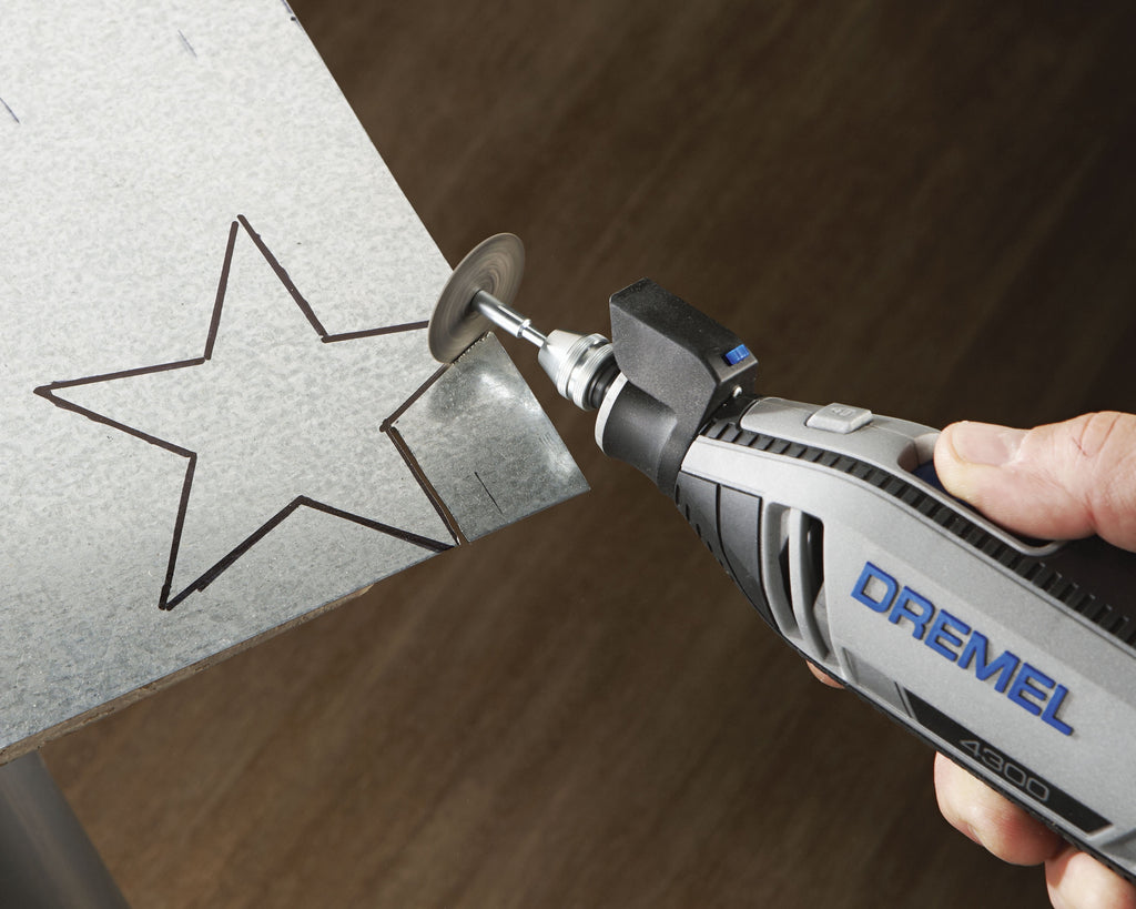 Dremel 4300-9/64 Platinum Edition Corded Rotary Tool, Variable Speed with 9 Dremel Tool Attachments, 64 Accessories, Storage Organizers & Dremel Tool Case, 1.8A/120V