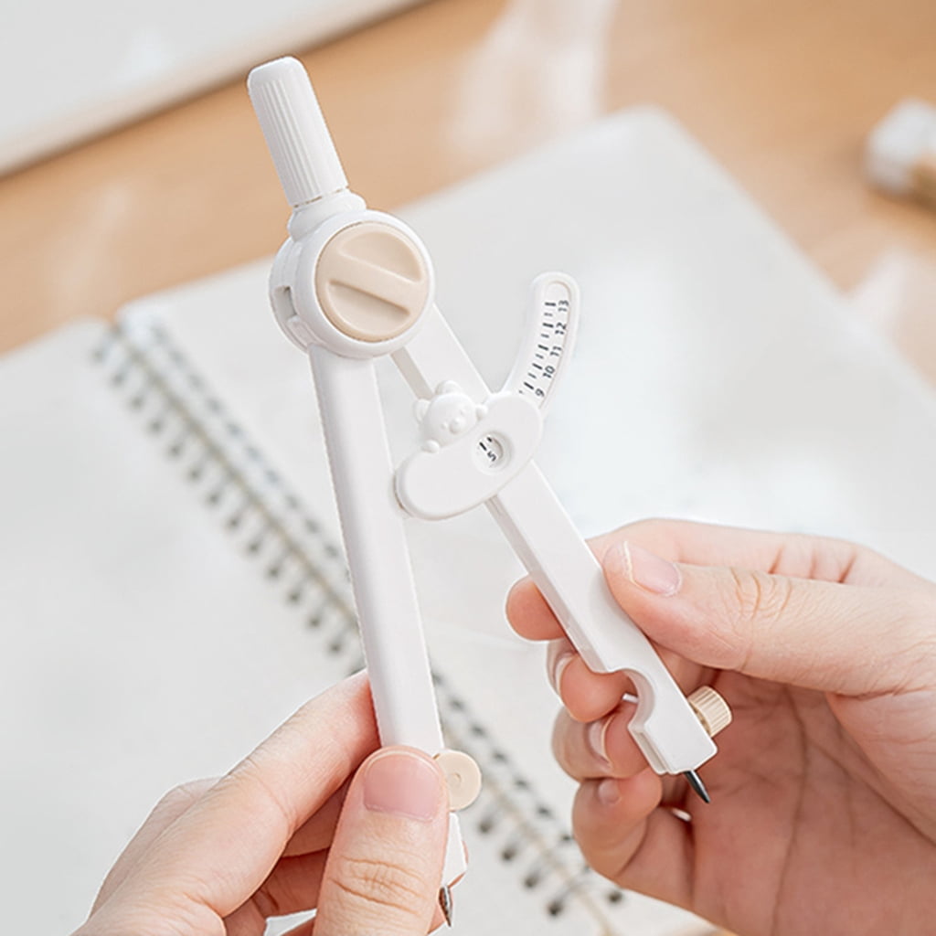 Student Drawing Circle Tool with Lockable Wing Divider for for Drawing Circle, Adjustable Caliper Drawing Circle Tool