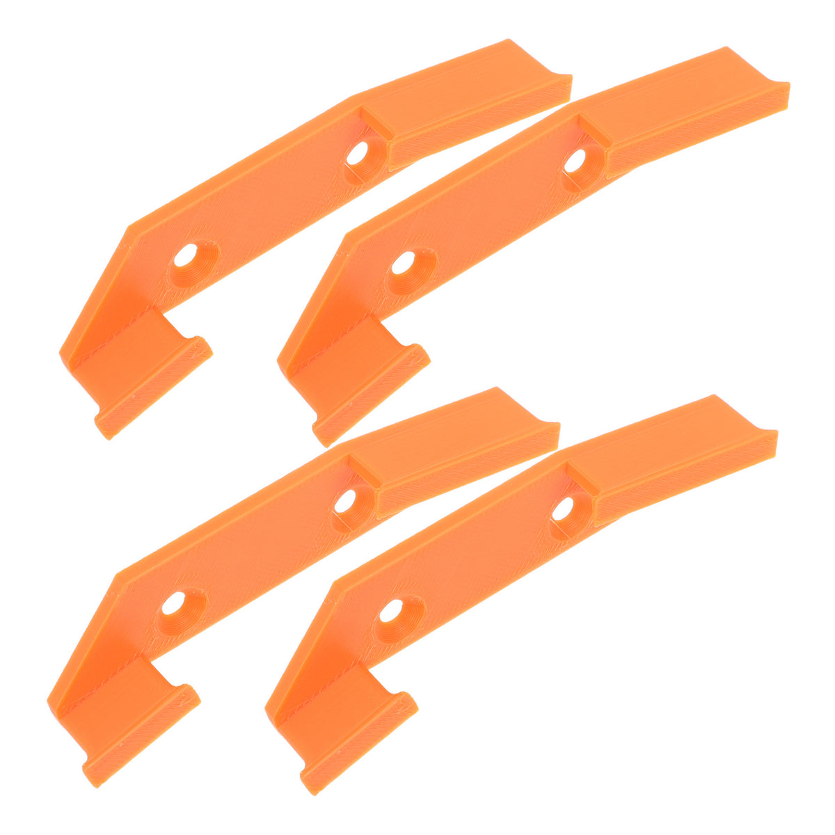 WEUVEB Digital Caliper Hanger in Orange - Wall Mount Tool Holder for Organized and Efficient Workshop Storage Solutions