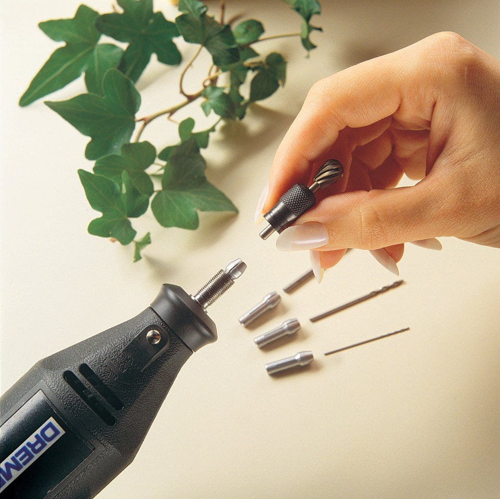 Dremel 4485W Collet Nut Assorted Size Rotary Accessory Kit, 4 Pieces