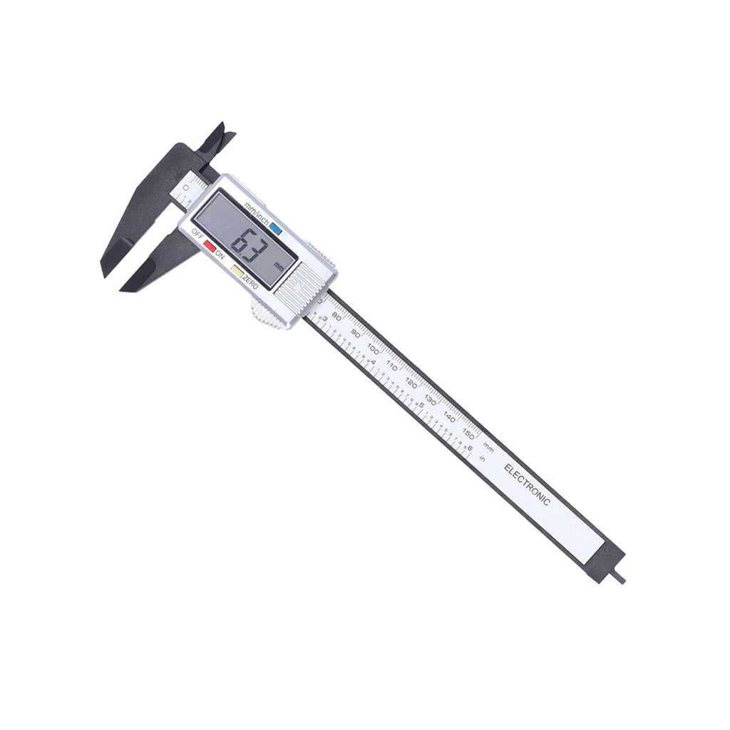 M Buder Electronic Digital Caliper Measuring Tool LCD Display 0-150mm 6 Inches Lightweight Durable DIY Supplies