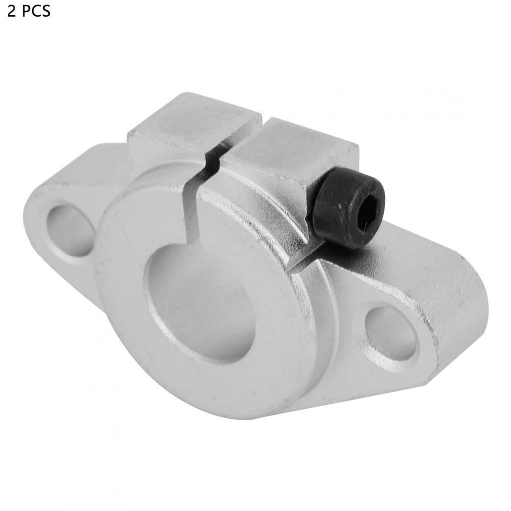 NFTIGB Premium SHF12 Linear Rail Shaft Support Bracket Horizontal Stand for 3D Printers, CNC Engraving Machines, and Mechanical Installations, 5.0 x 4.0 x 3.0 inches / 12.7 x 10.2 x 7.6 cm, 2-Pack