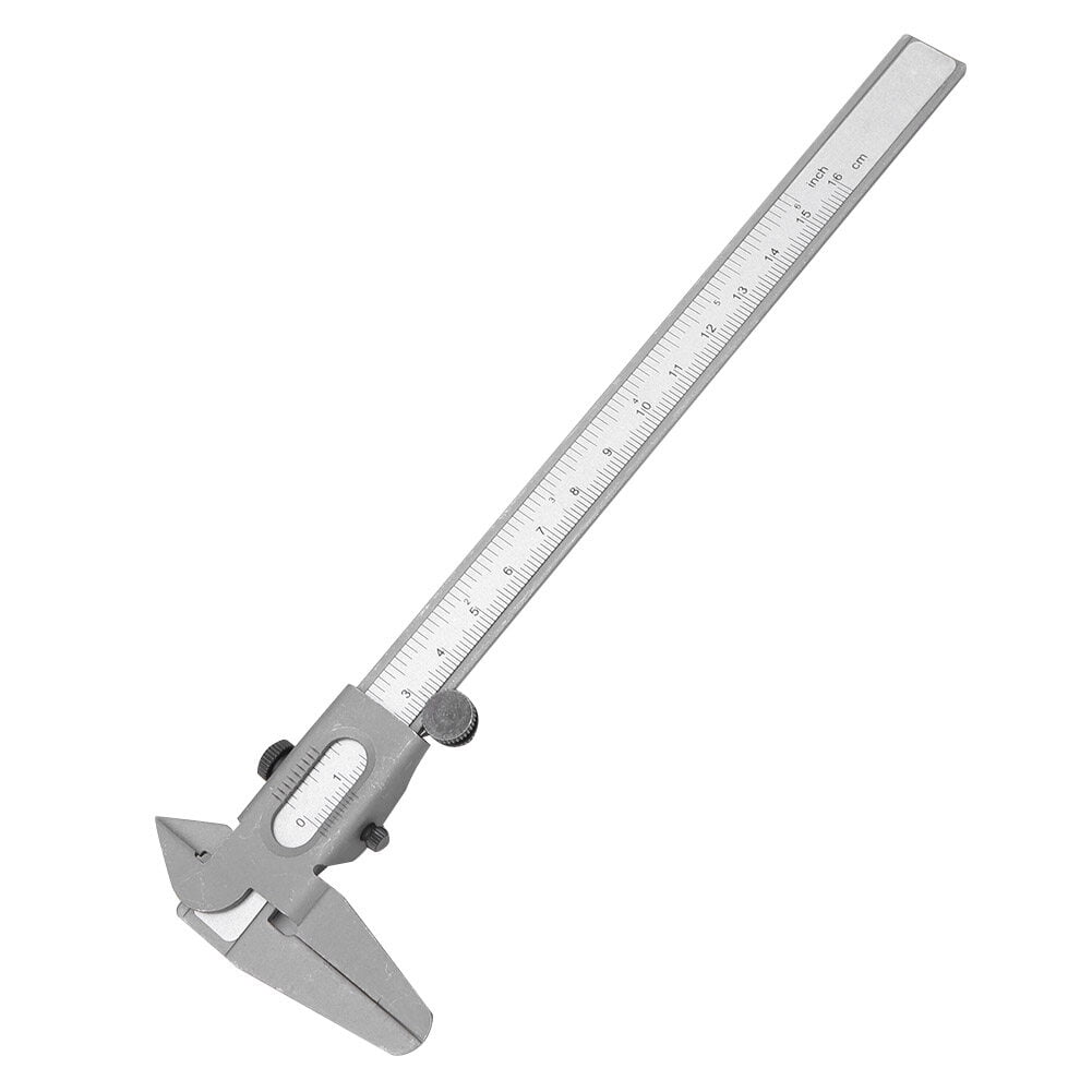 Suodoka High Precision Metal Vernier Caliper Manual Measuring Tool Micrometer Gauge for Woodworking, DIY Projects, and Professional Construction Use, 5 inches / 12.7 cm