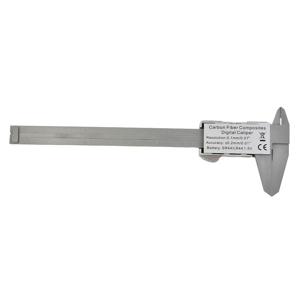 6inch LCD Digital Electronic Carbon Fiber Vernier Caliper Gauge Micrometer