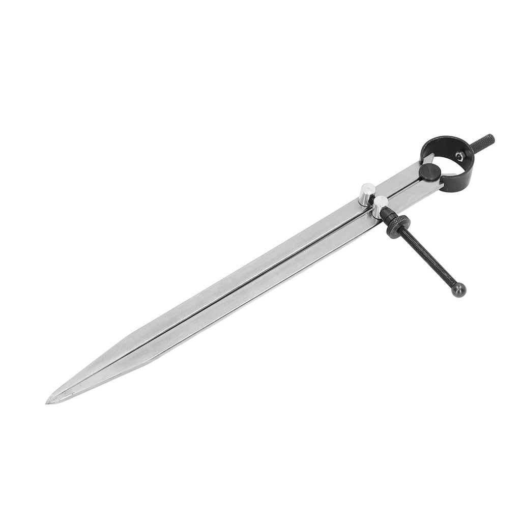 M Buder Wing Divider Adjustable Divider Calipers with Spring Nut for Leather Scribing and Marking Carbon Steel Compass Tool 5 inches / 125 mm for Wood Plastic Metal Surface