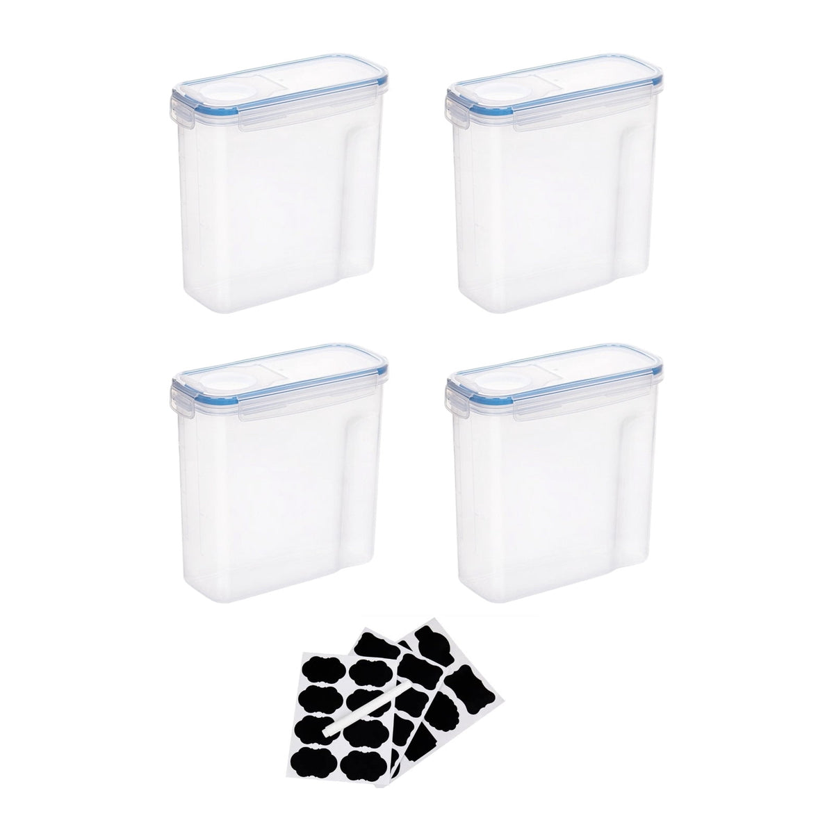 3D Printer Supply Storage Box with Clear Body and Lid for Identification without Opening the Storage Box