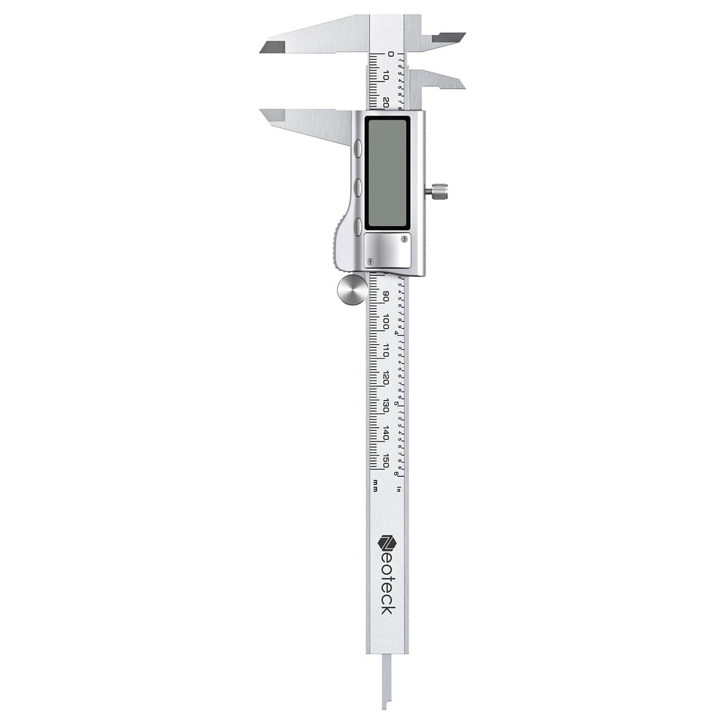 Neoteck 150mm Electronic Digital Caliper Vernier Caliper Gauge Micrometer Ruler