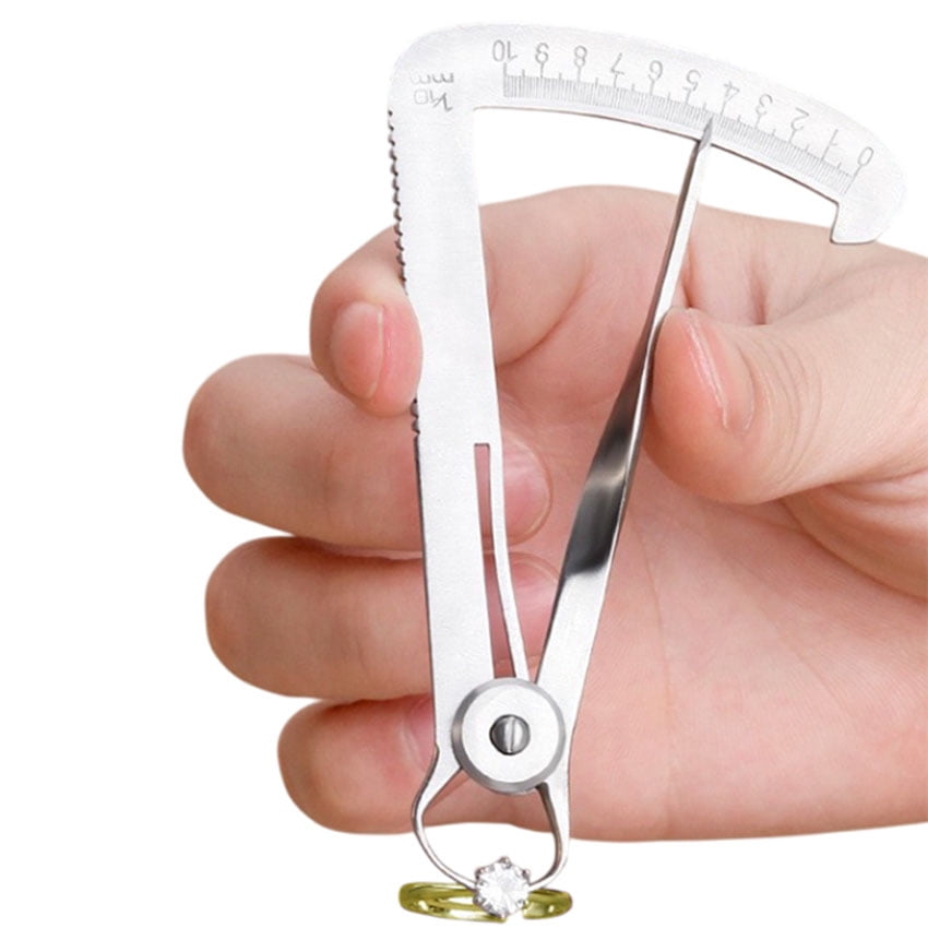 SS inside Calipers Gauge Measuring Caliper 0-10mm - Diamonds Jewelry Measure