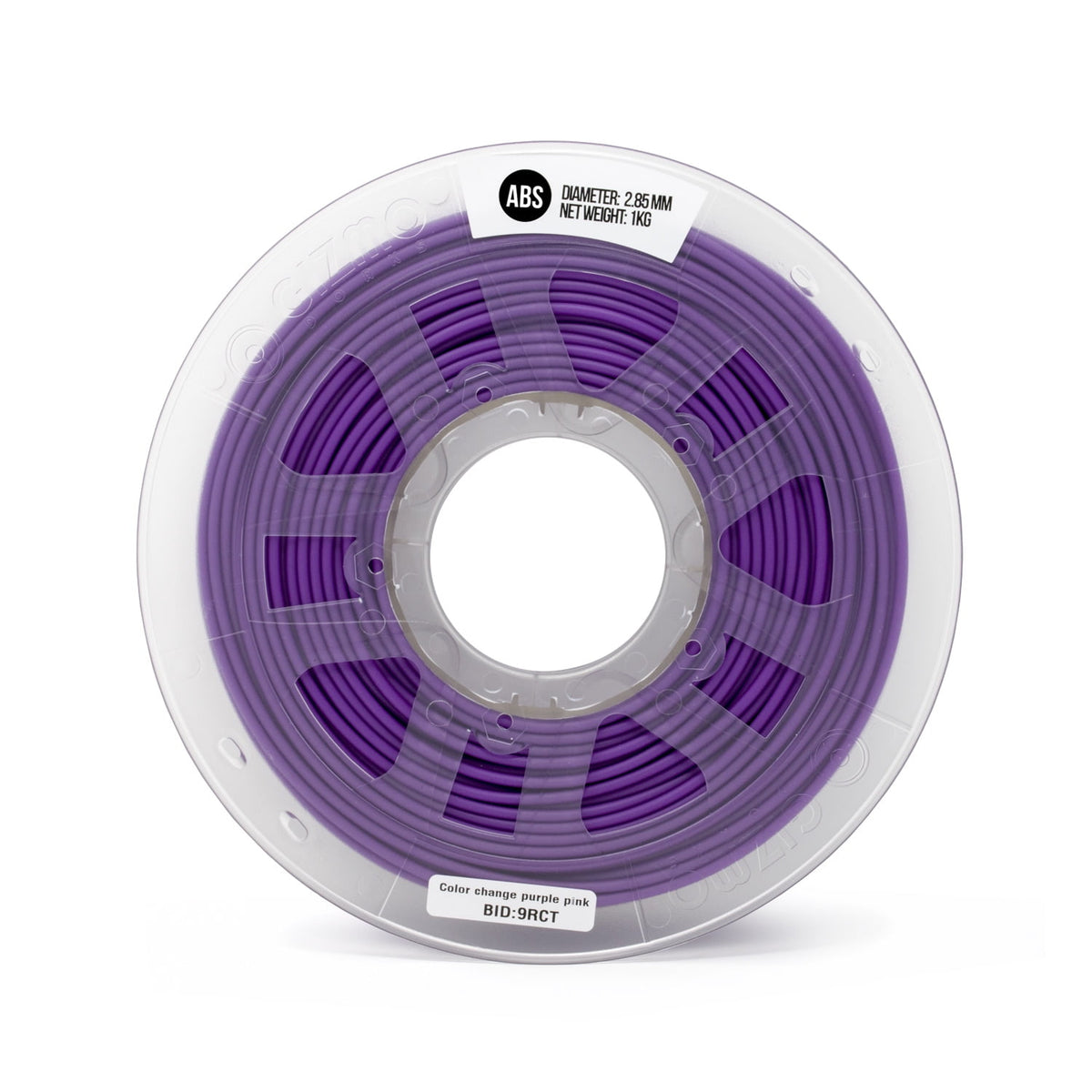 Gizmo Dorks 3mm (2.85mm) Heat Activated Color Change ABS Filament for 3D Printers 1 kg, Gray to White