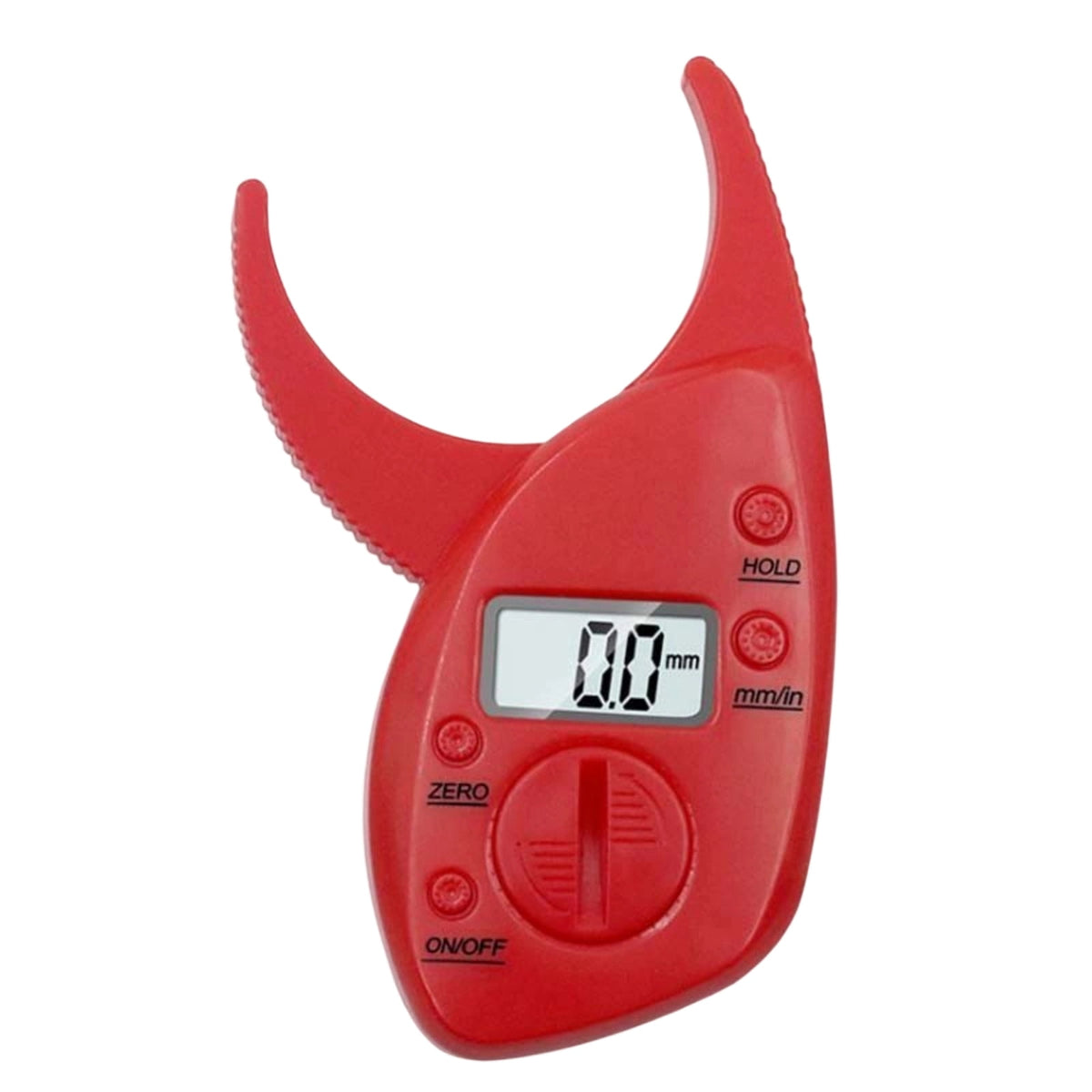 Lightweight Digital Skinfold Caliper with Single Button Operations 42G Portable Fat Measurement Device For Fitness Trainers