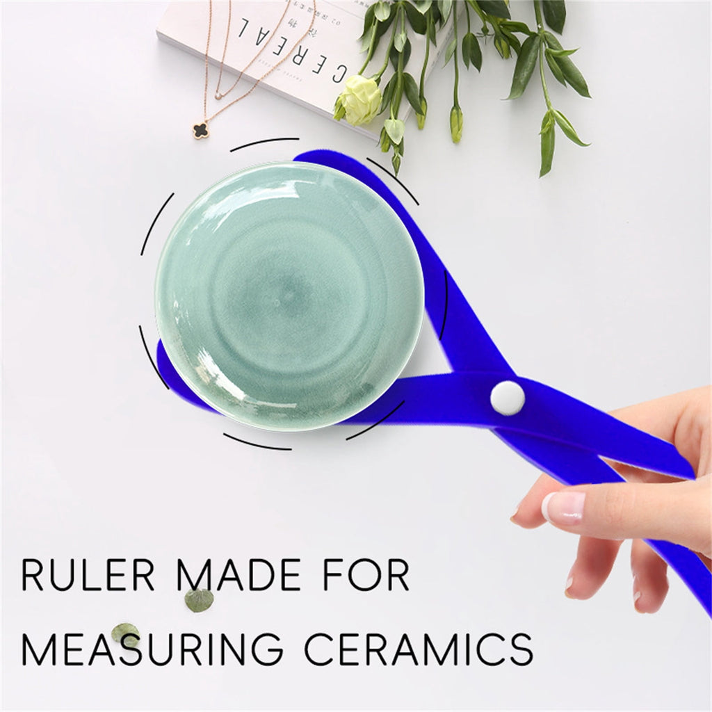 Acrylic Caliper 8Inches Length Pottery Measuring Caliper Tool, Designed For Precise Measurements And Markings In Ceramic Art Projects, Ideal For Ceramicists Sculptors And