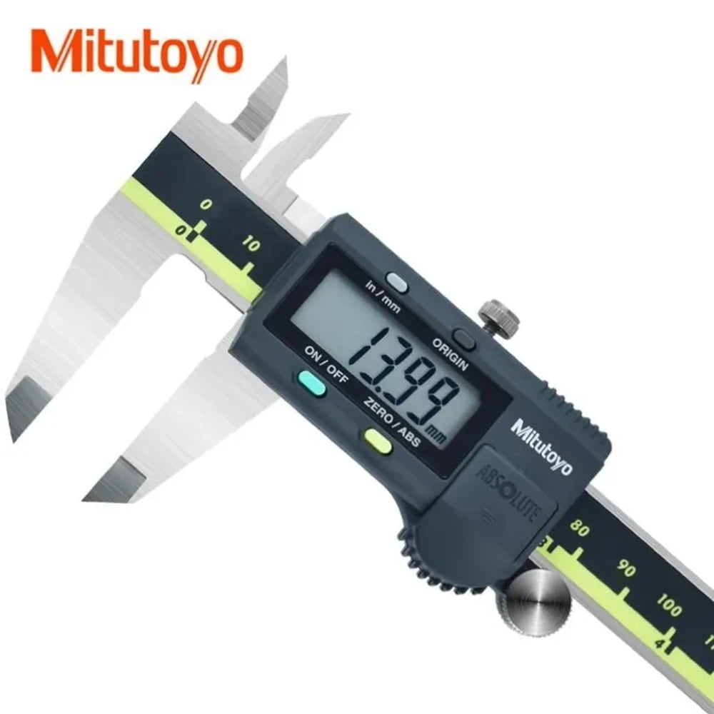 Mitutoyo 500-193-30 Advanced Onsite Sensor AOS Digital Caliper LCD Vernier Caliper Stainless Steel Measuring Tools 500 Series, 0" to 12"/0 to 300mm Measuring Range, 0.0005"/0.01mm Resolution, AOS