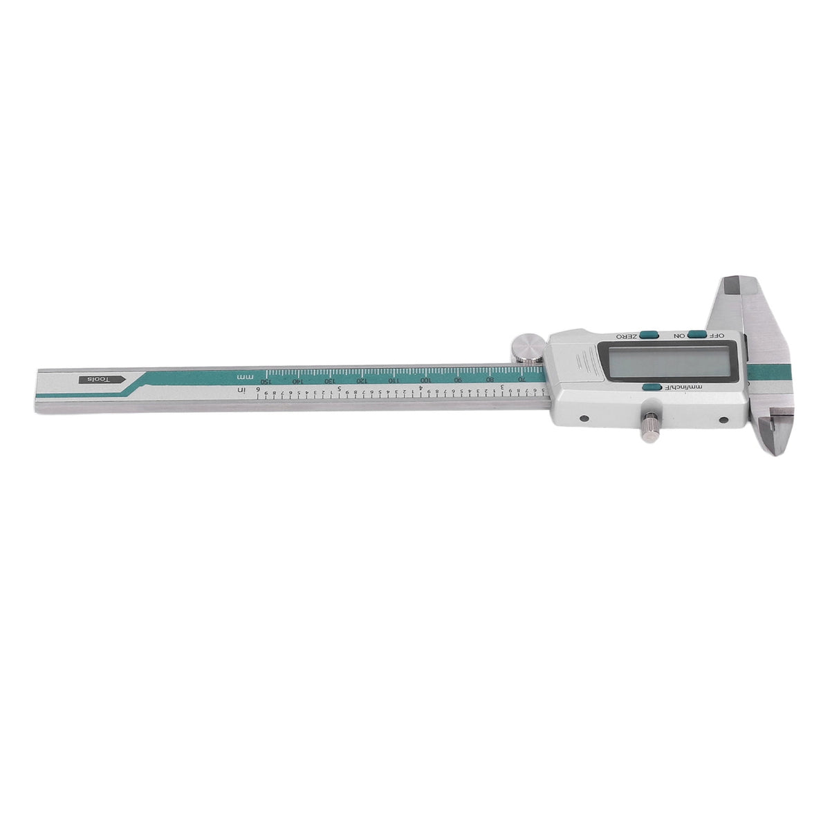 M Buder Digital Caliper 0-150mm / 0-6in High Precise LCD Display Stainless Steel Electronic Vernier Measuring Tool