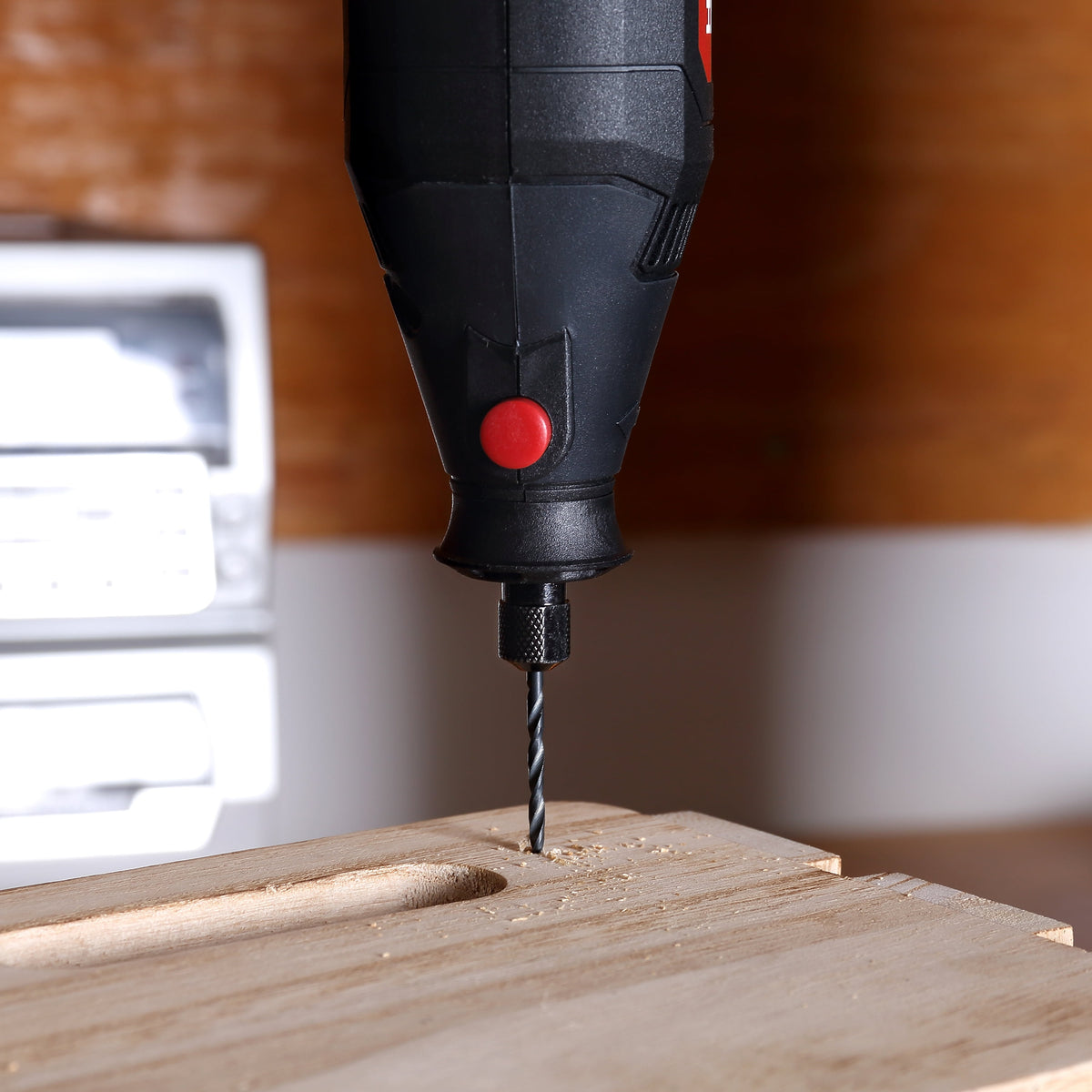 Hyper Tough 1.5 Amp Corded Rotary Tool, 120V Variable Speed with 105 Accessories and Storage Case