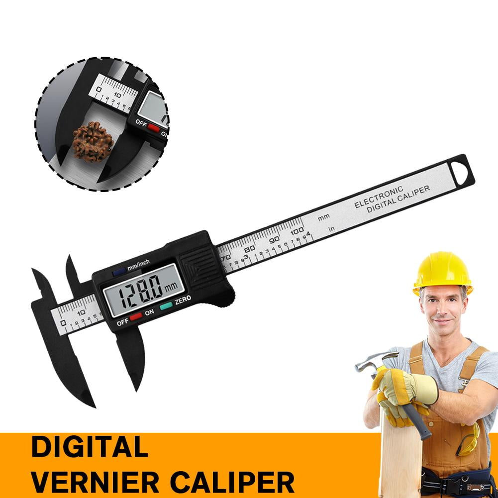 100mm Digital Caliper Micrometer LCD Gauge Vernier Electronic O8B0