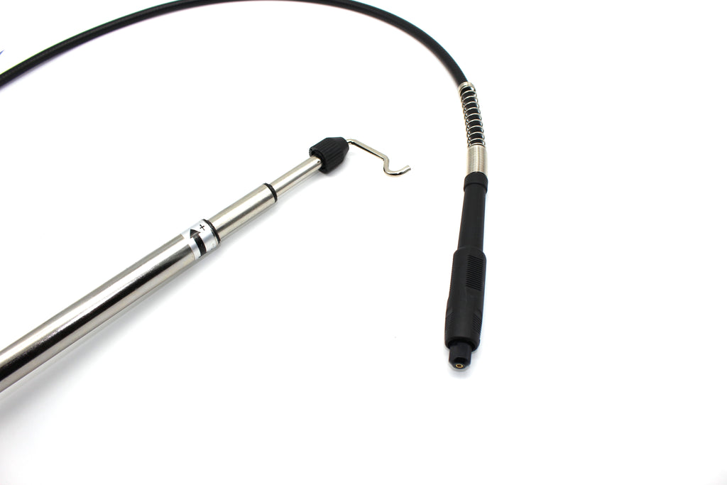 TEMO Rotary Tool Flex Shaft and Tool Hanger Work Set Compatible with Dremel Foreman and Other Rotary Tools