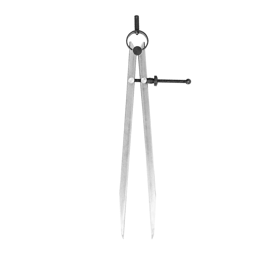 M Buder Wing Divider Adjustable Divider Calipers with Spring Nut for Leather Scribing and Marking Carbon Steel Compass Tool 5 inches / 125 mm for Wood Plastic Metal Surface
