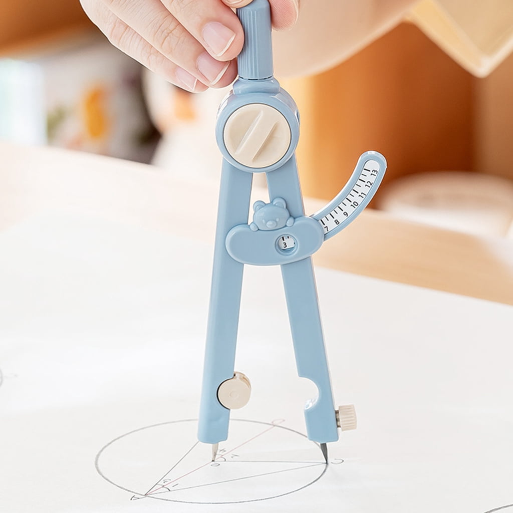 Student Drawing Circle Tool with Lockable Wing Divider for for Drawing Circle, Adjustable Caliper Drawing Circle Tool