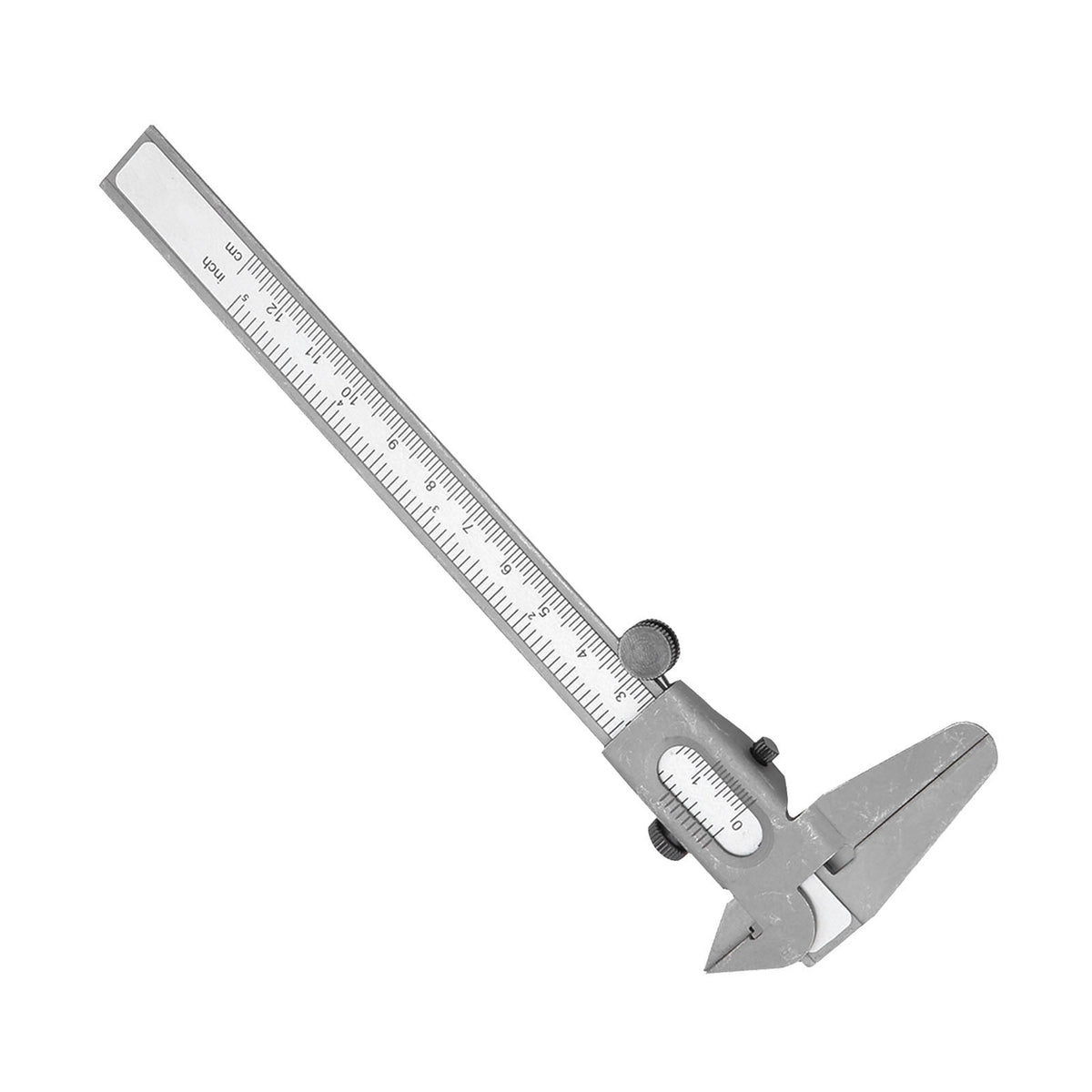 Suodoka High Precision Metal Vernier Caliper Manual Measuring Tool Micrometer Gauge for Woodworking, DIY Projects, and Professional Construction Use, 5 inches / 12.7 cm